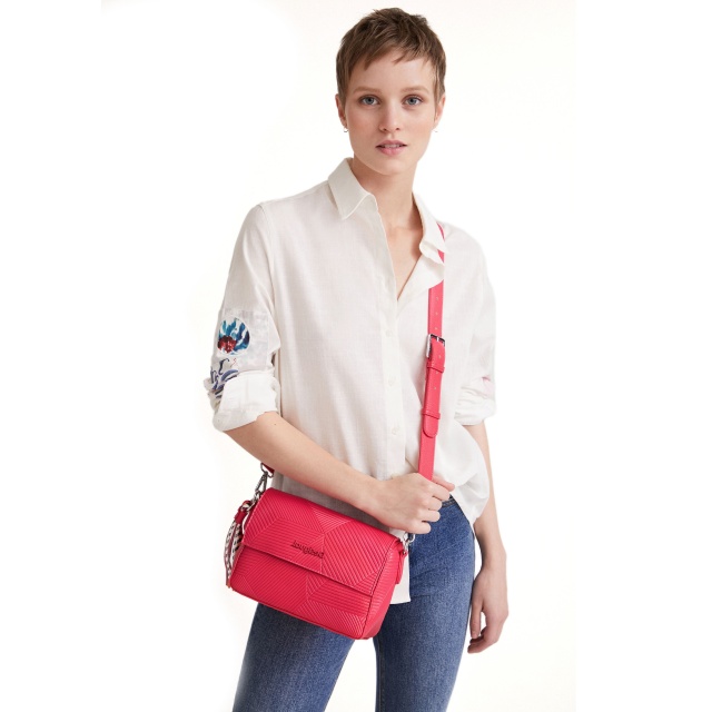 Geantă Desigual Rapsodia Phuket Mini, fuchsia