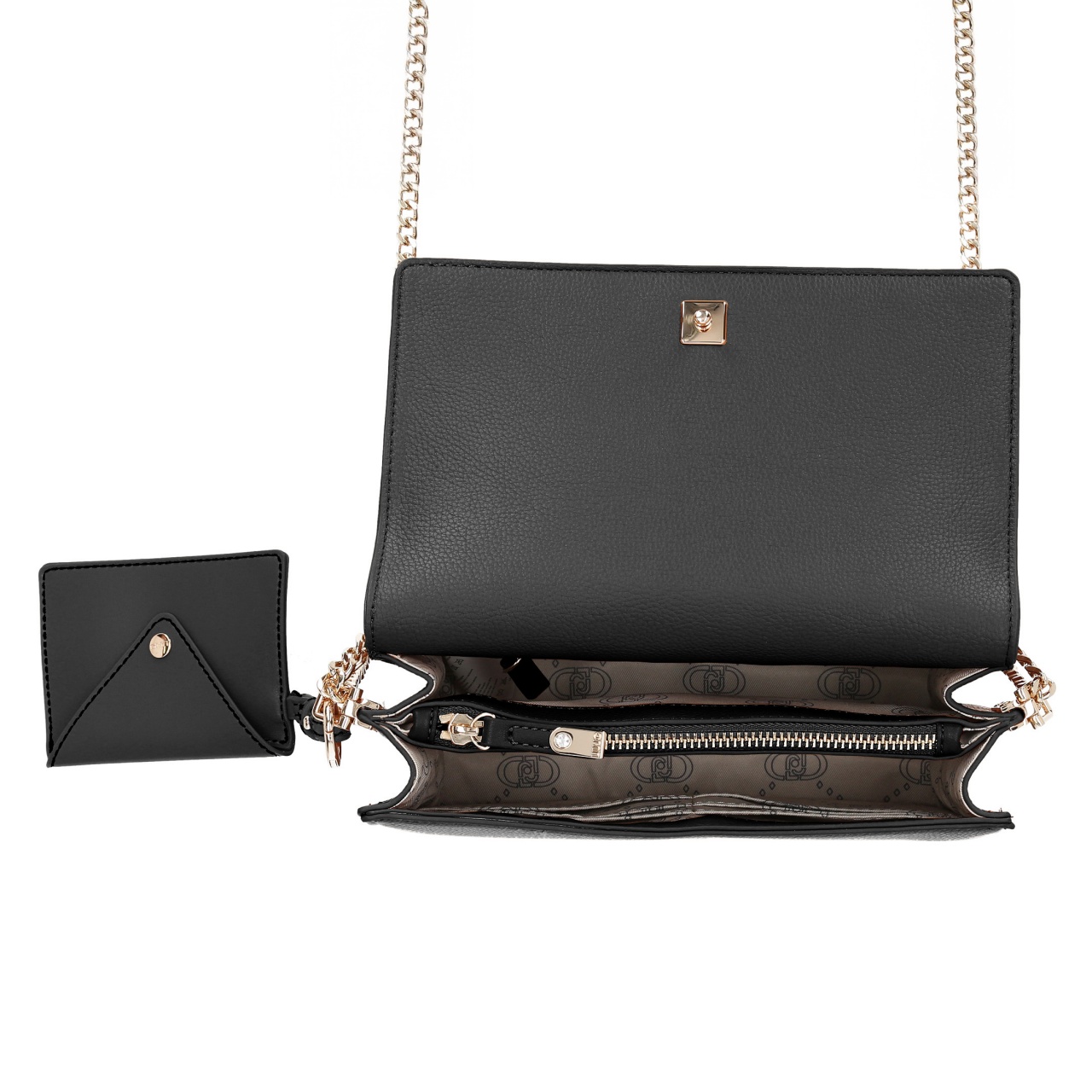 Geantă crossbody Manhattan Liu•Jo, negru