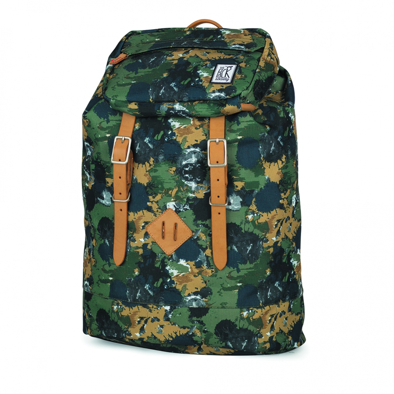 Rucsac mare The Pack Society Green Camo